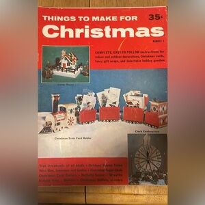 Vintage things to make for Christmas magazine